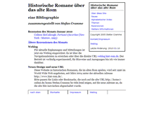 Tablet Screenshot of hist-rom.de